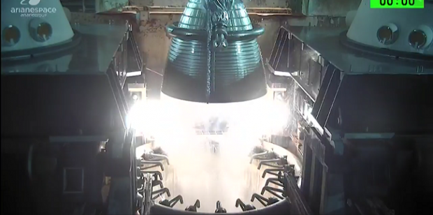 Premier test réussi pour le moteur Vulcain d’Ariane 6