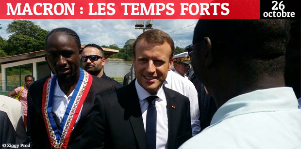 Liveblog : Macron en Guyane