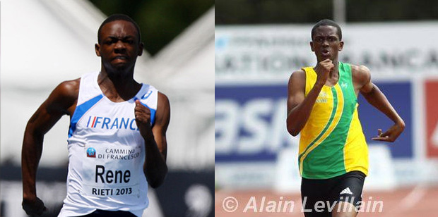 Les sprinters Marvin René et Loïc Prévot enchaînent les performances de niveau national voire international