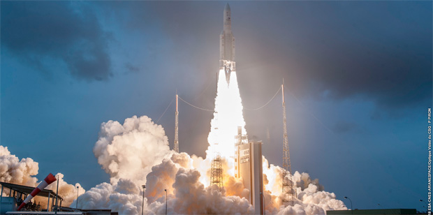 Ariane 5 : lancement de deux satellites de télécommunications
