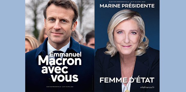 Macron réélu face à Le Pen