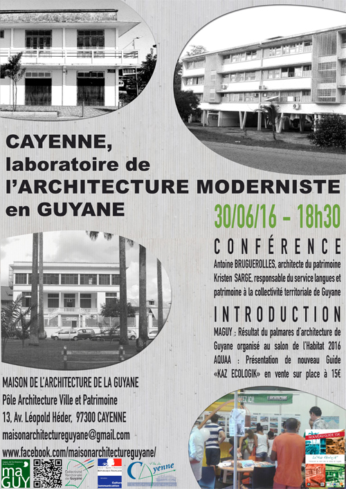Conférence sur l’architecture moderne à Cayenne