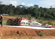 Un petit avion s’est écrasé dans le secteur de Paramana, le pilote blessé selon les pompiers