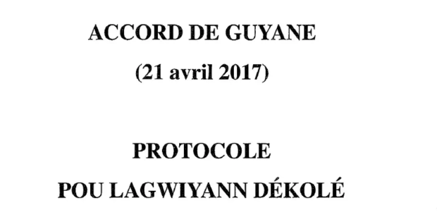 Il y a cinq ans, l’Accord de Guyane