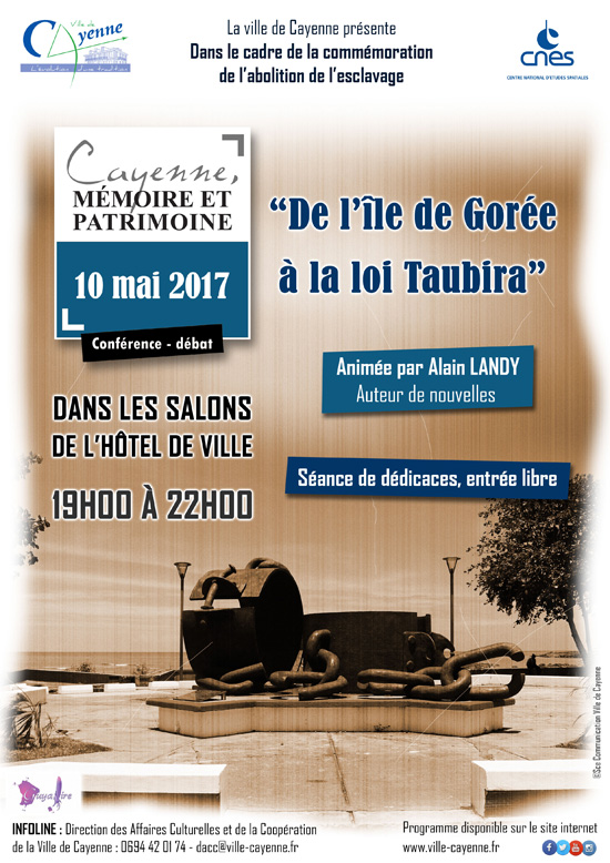 Conférence-débat : « De l’île de Gorée à la loi Taubira »