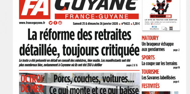 Pas d’édition papier pour France-Guyane, parent pauvre de l’offre de reprise de Xavier Niel