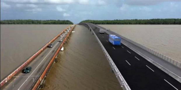 Nouveau pont du Larivot : les travaux vont s’intensifier