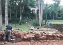 De nouvelles fouilles archéologiques et des relevés par drone sur Loyola