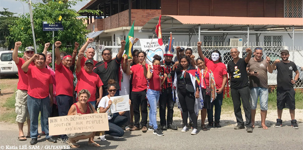 Amazonie: manifestation en solidarité avec les peuples amazoniens