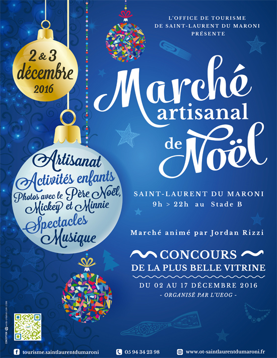 13ème Edition du Marché Artisanal de Noël à Saint-Laurent