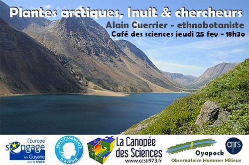Café des sciences « plantes arctiques, Inuit & chercheurs »