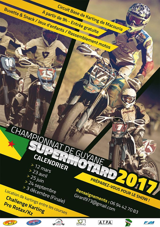 Championnat de Guyane de supermotard 2017