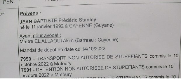 Frédéric Stanley Jean-Baptiste : procès le 15 novembre, maintien en détention