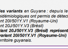Covid-19 : la troisième vague en Guyane s’annonce, catalysée par les variants, une vaccination insuffisante et un abandon des gestes barrières : le taux de reproduction du virus est à 1,62