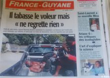 L’homme qui se targue, selon France-Guyane, d’avoir mené une expédition punitive à Saint-Laurent suite à un vol… a déjà été condamné par la justice !