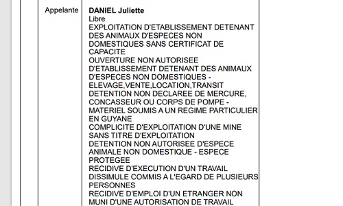 Affaire Juliette Daniel reportée pour vérifier une suspicion de « faux » du parquet dans le circuit d’appel