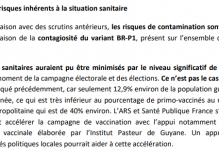 Gravité de la situation sanitaire en Guyane, personnes avec comorbidités refusant la vaccination, rôle de la séroprévalence en matière d’immunité collective, maintien du scrutin… un expert du conseil scientifique français dit tout !