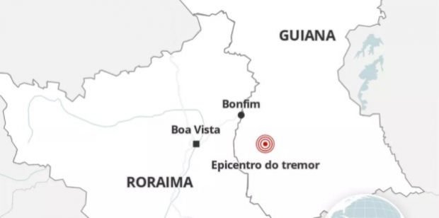 Un séisme de magnitude 5,7 au Guyana dimanche après-midi dans une région habitée principalement par des Amérindiens