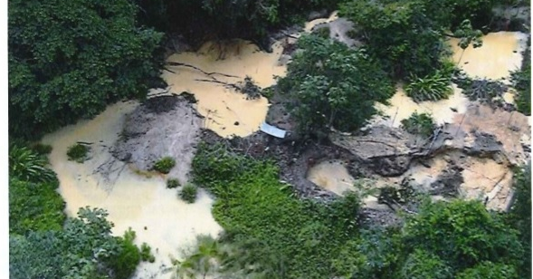 145 : un nombre quasi-record de sites aurifères illégaux au sein du Parc amazonien, selon la dernière campagne de comptage en septembre