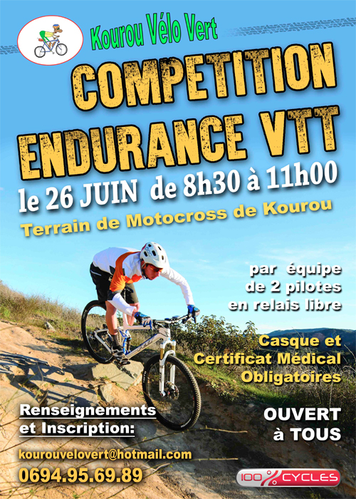 Compétition de vtt