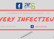Facebook Live de l’ARS sur le coronavirus