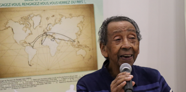 Auguste Plenet, dernier vétéran guyanais de la Seconde Guerre mondiale, est décédé