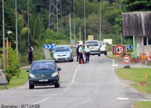 Barrages routiers d’Iracoubo et Régina : « check-points » de la Guyane