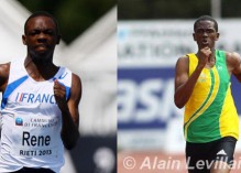 Les sprinters Marvin René et Loïc Prévot enchaînent les performances de niveau national voire international