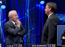 Premier débat de second tour entre Bolsonaro et Lula