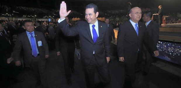 Jimmy Morales est le nouveau président du Guatemala