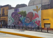 A Lima, les fresques murales ont disparu