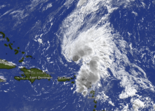 La Guadeloupe fait le point sur les dégâts au lendemain du passage de l’ouragan Tammy