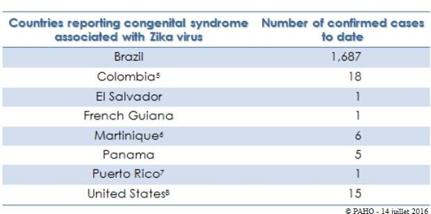 Le Zika en Amérique latine