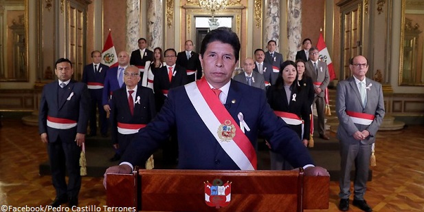 Le président péruvien a été destitué