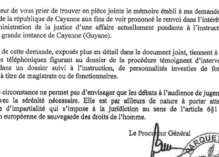 La justice guyanaise va devoir assumer la proximité de certains de ses éléments avec la préfecture : la demande de dépaysement de l’affaire de corruption et de délivrance frauduleuse de titres de séjour est rejetée !