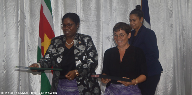 Coopération régionale : deux accords signés entre la France et le Suriname