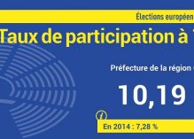 Elections Européennes : 10,19 % de participation à 17h
