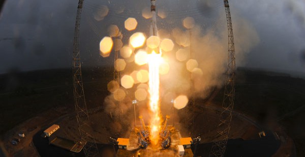 Soyuz va lancer 4 satellites de la constellation O3b
