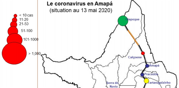 Covid-19 : l’Amapá franchit la barre des 3 000 cas pour 845 000 habitants, c’est le plus fort taux du Brésil