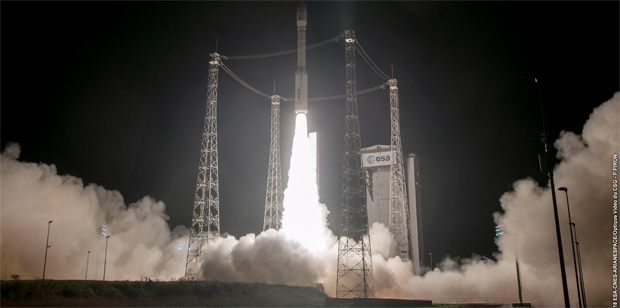 Vega met sur orbite un satellite d’observation pour le royaume du Maroc