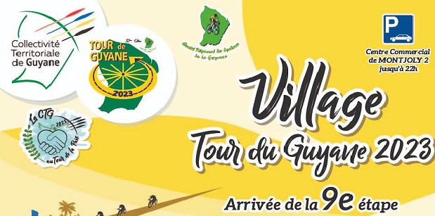Village d’arrivée du Tour de Guyane